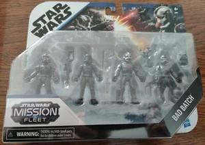 Figuras coleccionables Hasbro Disney Star Wars Mission Fleet The Bad Batch - Nuevas en caja - Imagen 1 de 2