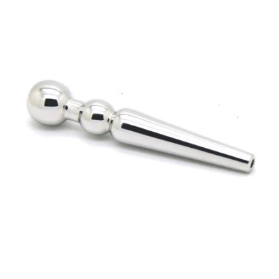 Biball Penis Plug, Surgical Steel Male Urethral Stretching Plug, Penis Jewerly - Imagem 1 de 3