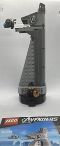 LEGO Marvel Super Heroes: Torre dei Vendicatori (40334) 100% Completo Con Istruzioni - Foto 1 di 1