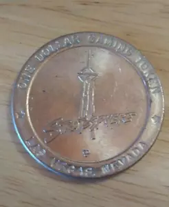 Stratosphere Casino Las Vegas, NV One Dollar Gaming Token - Picture 1 of 3
