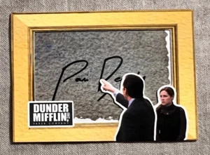 Custom Pam Beesly The Office Rookie Dunder Mifflin Painting Textured Art Card 25 - Bild 1 von 2