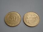 Algerian Coin 50 Centimes 1963-1988 25Th Anniversary Of Constitution  Uncirc.