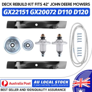 High Quality Fits Inc Screws Selected 42" John Deere Mowers Deck Rebuild Kit NEW - Picture 1 of 14