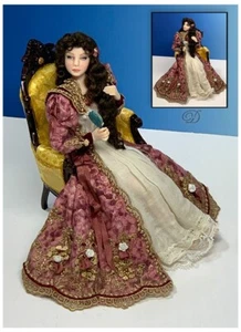 Vestido de muñeca miniatura visual 1:12 ~ Dana Burton ~ JOSA TUTORIAL/IMPRESIÓN DE PATRÓN - Imagen 1 de 1