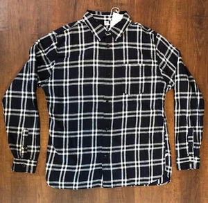 Pure Blue Japan Indigo Plaid Flannel - 5 - Picture 1 of 9