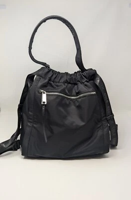 Kenneth Cole Nylon Backpack Purse, Black - Image 1 of 4