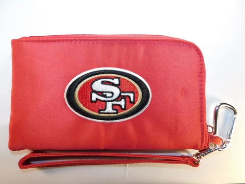 San Francisco 49ers ID Wallet Wristlet Cell Phone Case Charm 14 Purse Cover
