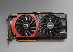 Grafikkarte NVIDIA GTX 980 msi 4GB DDR5 GAMING - gereinigt und Leitpaste neu - Bild 1 von 4