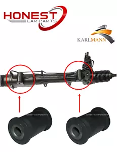 For AUDI Q7 2006> VW TOUAREG 2003-2010 POWER STEERING RACK BUSHS X2 Karlmann - Picture 1 of 4