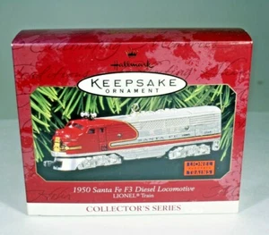 Hallmark QX6145 1950 Santa Fe F3 Diesel Ornament - NOS - Picture 1 of 4