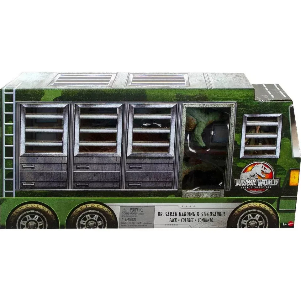 Jurassic World Legacy Collection 2021 Dr. Sarah Harding & Stegosaurus Pack Edad 4+ Foto 1 de 4