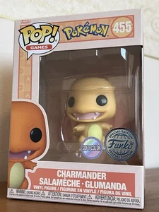Funko POP Pokemon Charmander softcolor Special Edition #455 bnib rare - Picture 1 of 6