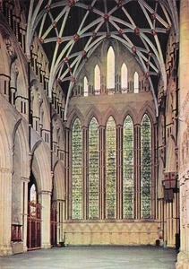ROYAUME UNI YORK LA CATHEDRALE DE YORK LA VITRAIL DES CINQ SOEURS - Picture 1 of 2
