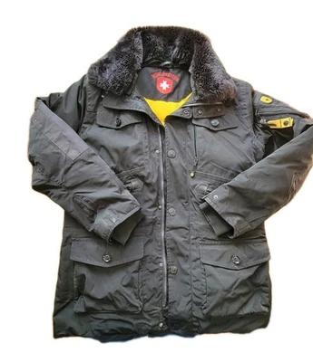 Chaqueta acolchada Wellensteyn Fualkland para hombre talla L ropa exterior táctica con capucha de piel Foto 1 de 4