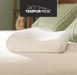 Tempur-Pedic TEMPUR-Ergo Neck Pillow Large Profile White – New Sealed - Picture 1 of 5