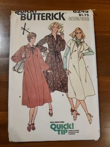Butterick Vintage 70s Pattern 6249 Misses Loose Pullover Dress 14-16-18 Uncut FF - Picture 1 of 3