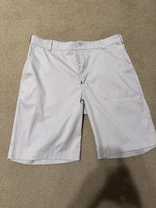 Nike Golf Shorts Khaki Polyester Men's 34 Dri-Fit Performance - Picture 1 of 4