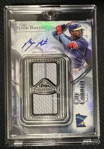 2025 Topps Sterling Byron Buxton City Connect 12/25 Twins Auto Relic - Picture 1 of 2