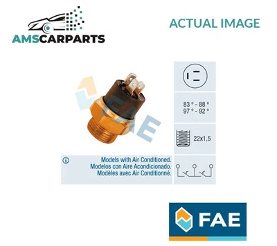 RADIATOR FAN TEMPERATURE SWITCH 37850 FAE NEW OE REPLACEMENT - Image 1 of 4