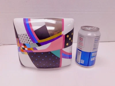 Rosenthal Studio Line Brigitte Doege Memphis Pillow Vase Signed Post Modern 6" - Image 1 of 4