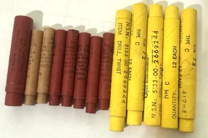 Posten 14 Rohre neue Schneidwerkzeuge #77 Morse, #72, 74 & 45 National - Bild 1 von 3