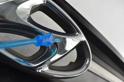 2017 Hyundai Tucson Front Grille OEM Blue Used Condition, Damage See Images Foto 1 de 4