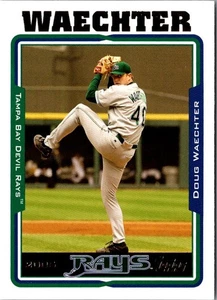 2005 Topps Doug Waechter #210 Tampa Bay Devil Rays Baseball Card - Picture 1 of 2