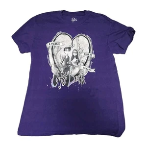 T-shirt Tim Burton Corpse Bride viola taglia media - Foto 1 di 5