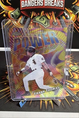 2000 Topps Chrome - Power Players Frank Thomas #P13 White Sox  - Image 1 of 2