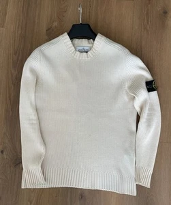 Stone Island Pullover Gr. XL Strickpullover Weiß - Bild 1 von 6
