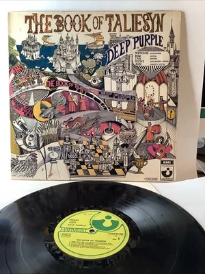 Deep Purple - The Book of Taliesyn 1973 Germany Harvest LP Vinyl Ex Gatefold VG - Bild 1 von 4