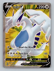 Lugia V (Full Art) 185/195 Ultra Rare SWSH12: Silver Tempest NM Pokemon - Picture 1 of 2