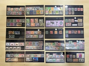 Colección de estampillas de la Commonwealth GB QV - QEII gran selección mixta como nueva/usada #S232 - Imagen 1 de 21