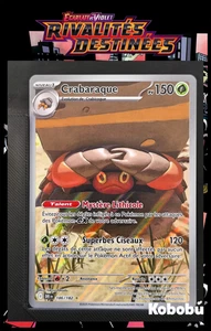 Carte Pokémon Crabaraque 186/182 EV10 Rivalités Destinées DRI Ecarlate Violet - Imagen 1 de 3
