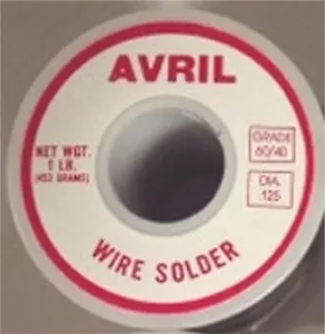 1 Pfund 60/40 Avril Premium Buntglas Lötzinn - Made in USA! Beste Qualität - Bild 1 von 1