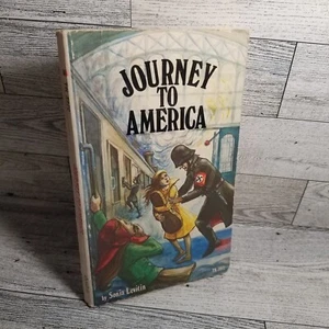 JOURNEY TO AMERICA 1970 PB-Sonia Levitin Original Cover Illustrations - Foto 1 di 5
