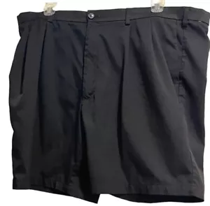 Roundtree & Yorke Men’s Shorts 44 Black Inseam 8” Rise 13” Lightweight - Picture 1 of 3