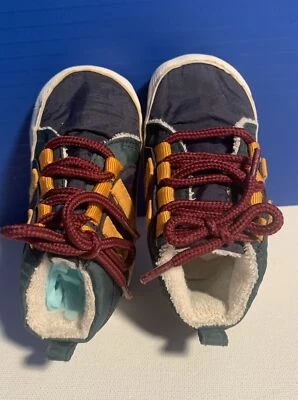 BABY INFANT GYMBOREE GYMSPORT - ZAPATOS DE NAILON SUAVE - TALLA 01 - Nuevos Foto 1 de 4