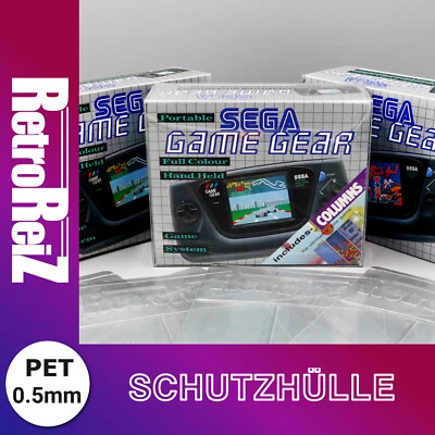 0,5mm Schutzhülle für SEGA Game Gear Konsolen OVP BOX GG Hülle Protector