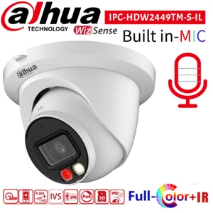 DAHUA IPC-HDW2449TM-S-IL 4MP IP Camera Full Color Smart Dual Light WizSense MIC - Picture 1 of 20
