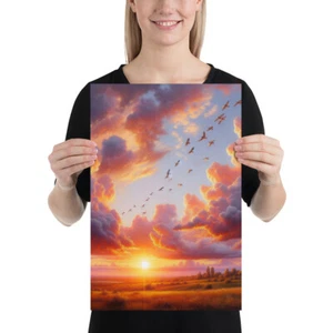 Autumn Whispers-Premium Seasonal Wall Art Poster | Impressions Art - Picture 1 of 3