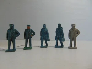 Vintage Manoil Cast Metal Figures -Postal Worker or Train Conductors (5), (5226) - Picture 1 of 6