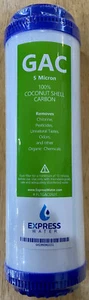 Express Water ~ GAC ~ Granular Activated Carbon Water Filter Replacement ~ Seale - Picture 1 of 3