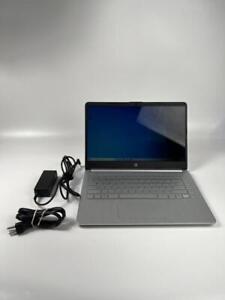 HP 14 inch Laptop 64GB [14-fq0022od] Natural Silver (Wi-Fi) - Good Condition