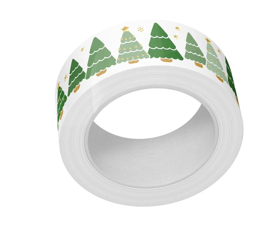 ¡Nuevo! 1 rollo de cinta Washi laminada para cervatillo césped - Lote de árbol de Navidad LF3212 Foto 1 de 1