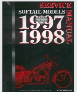 Harley Davidson Softail Service Manual 1997-1998 436 Seiten - Bild 1 von 1