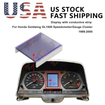 LCD Display for Honda Goldwing GL1500 Gauge Cluster 1988-2000 US Stock - Image 1 of 4
