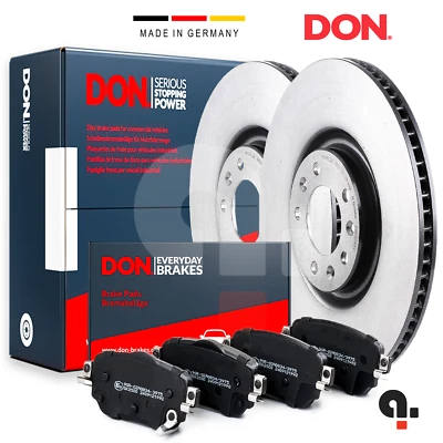 Set Disques Et Plaquettes Frein Arrière DON pour Nissan Qashqai Renault Kadjar - Photo 1/4