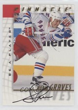 1997-98 Pinnacle Be A Player Auto Adam Graves #58 Auto