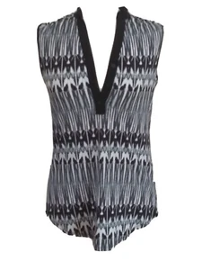 New Directions Women's Top Blouse Medium M Sleeveless Multi-Color - Picture 1 of 11